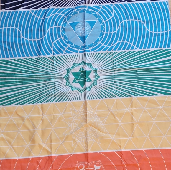 Yoga Tapesrtry 7 Chakra - Picture 2 of 4